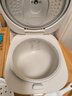 美的（Midea）小碧玉电饭煲2-3人3升0氟陶瓷白玉内胆家用电煮锅煲汤煮粥智能预约多功能一锅多用微压电饭锅RE360 实拍图