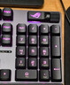 ROG 游侠2 RX PBT版 机械键盘 有线电竞游戏键盘 RX红轴 RGB背光 防水防尘键盘104键 lpl/吃鸡 黑色  实拍图