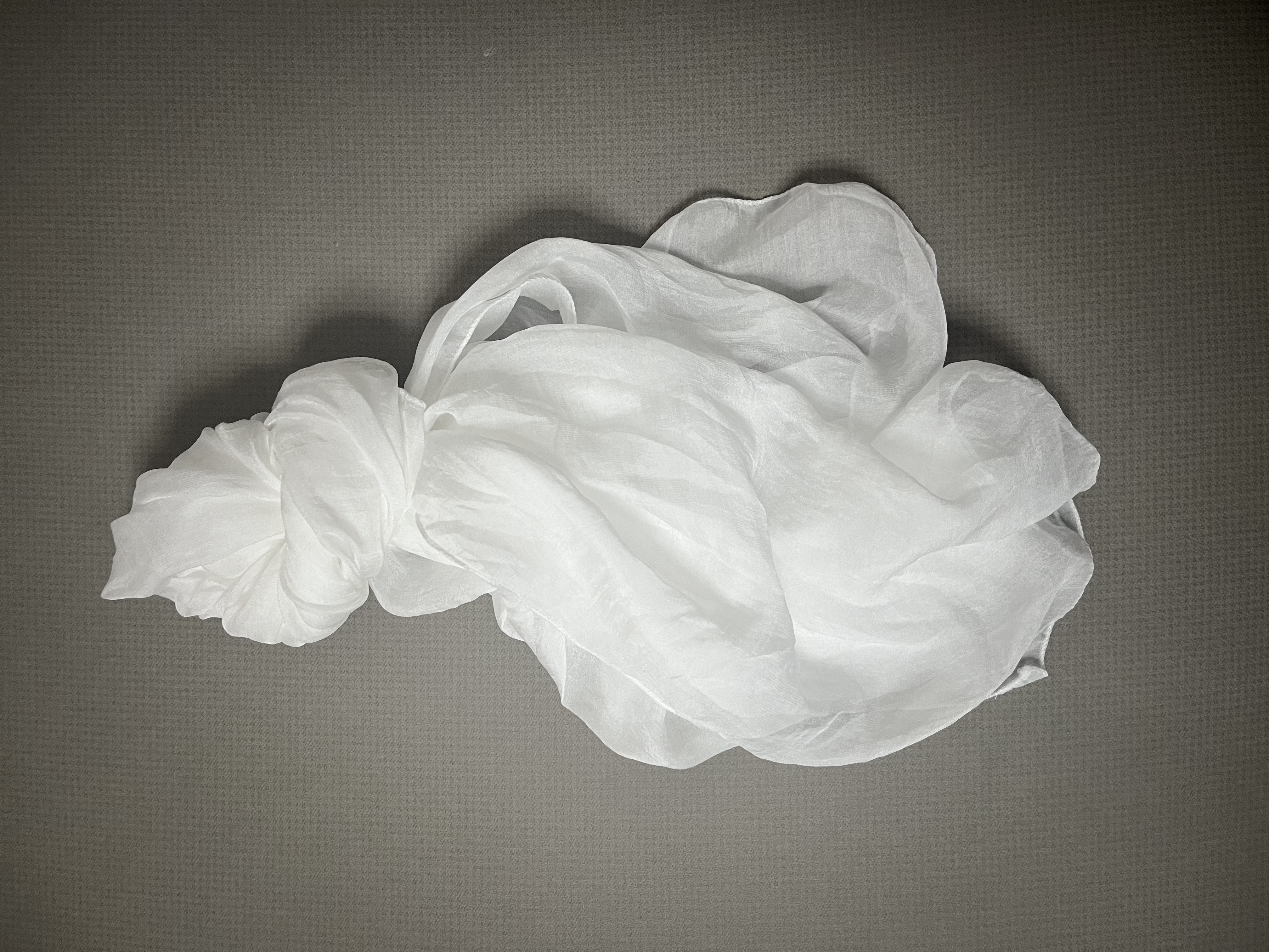 畅印婴儿宝宝外出防风盖纱巾儿童薄款丝巾出门蒙头透明挡风遮阳婴儿车 白色透明推车用70*150cm 实拍图