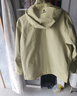 骆驼（CAMEL）三防冲锋衣户外登山服防风防水防污三合一运动外套 AD12263514X,青果绿,男女 抓绒 S 实拍图