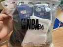 NBA袜子男士中筒休闲运动袜毛巾底加厚毛圈精梳棉跑步篮球袜3双 实拍图
