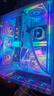 微星（MSI）白刃PLUS MAG PANO 100L PZ WHITE海景房电脑机箱(360水冷/ATX背插/支持E-ATX主板/支持5090显卡） 实拍图
