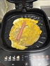 九阳（Joyoung）0氟钛瓷大功率花瓣加热电饼铛 远红外立体焱烤烙饼锅早餐机 上下可拆三明治薄饼机GK350 实拍图