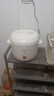 美的（Midea）电饭煲家用2L小型1-2人宿舍一人食小米粥煲汤蒸饭上蒸下煮一键煮饭智能保温迷你高颜值电饭锅JA202 实拍图