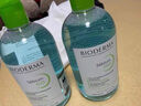 贝德玛（BIODERMA）小绿水控油卸妆水净澈油皮混油清洁无刺激500ml 实拍图