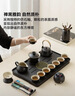 京东京造 茶具套装 功夫茶具套装泡茶器全套壶茶杯高档黑陶提梁壶 17件套 实拍图