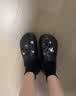 CROCS卡骆驰檀健次同款经典泡芙洞洞鞋轻便舒适男女同款花园鞋|207521 黑色-001(含智必星) 41 /42(260mm) 实拍图