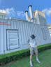 H8老爹鞋男2026新款春季奢椰子鞋700情侣男女莆田增高运动休闲鞋 700火山灰（BT版本） 42 实拍图