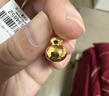六福珠宝520礼物黄金吊坠葫芦足金挂坠不含项链 计价L01GTBP0009 约1.30克 实拍图
