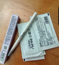 小奥汀（littleondine）双头塑形砍刀眉笔01高智灰黑胶笔眼线笔防水防汗不易晕染持久显色 实拍图