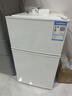 新飞冰箱小型租房用 一级能效冷 藏冷冻两用1-2人家用小冰箱 出租房双门电冰箱办公室两门 26年升级 59A一级能效【保温升级】白 实拍图