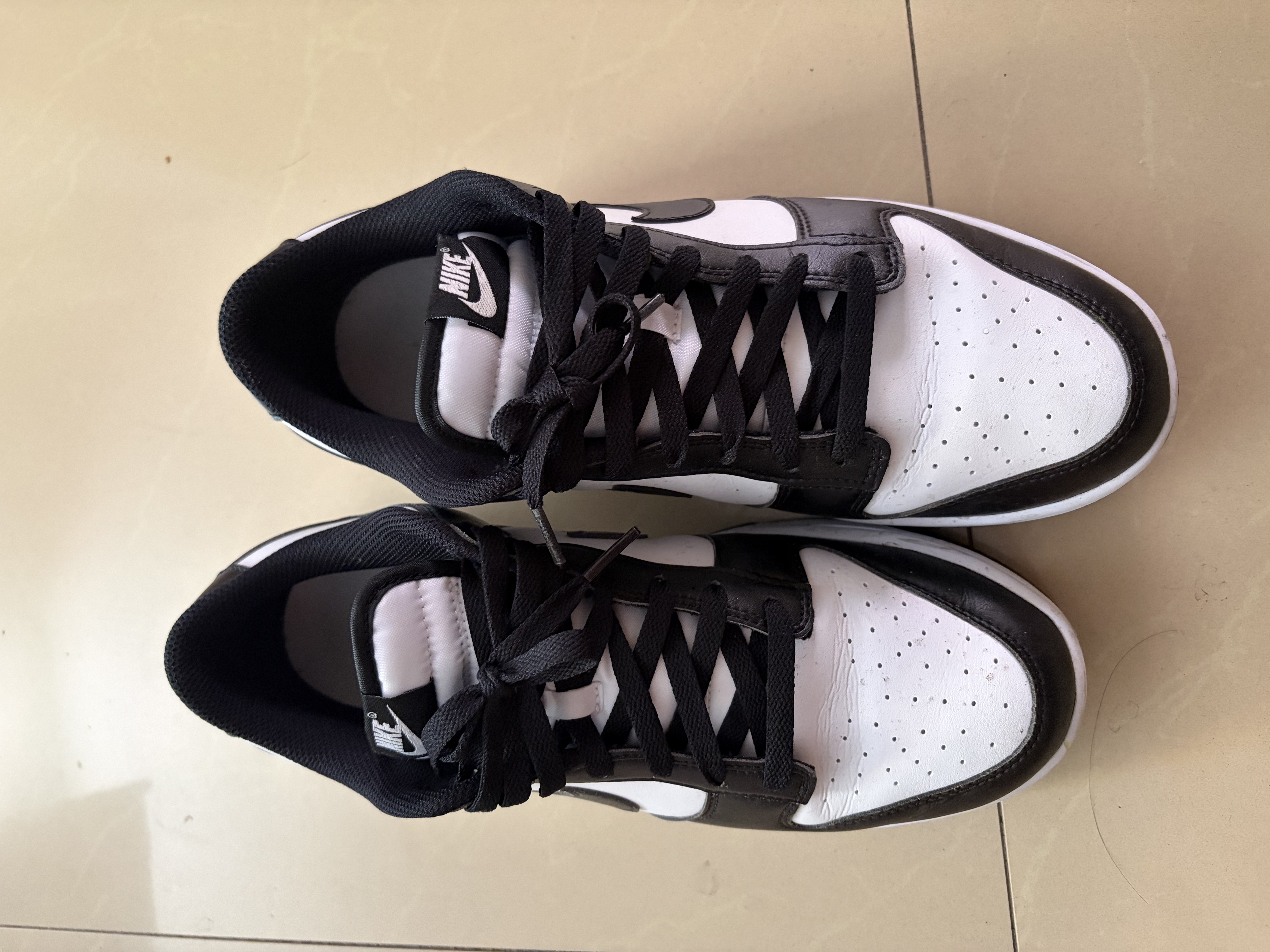 耐克NIKE男休闲板鞋 DUNK 运动鞋HF5441-100黑白45 实拍图