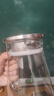 乐唯诗冷水壶大水杯大容量凉水壶家用玻璃水壶耐高温凉水杯水壶套装 乐韵高硼冷水壶【透明色】1.6L*1 实拍图
