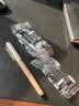 英雄（HERO）金属钢笔式毛笔套装小楷软毛笔小学生初学者书法练习笔可替换墨囊软头毛笔生日礼物 泥棕色简约装 实拍图