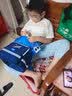 美旅男孩放心书包1-6年级小学生双肩包儿童抗菌减负背包大容量NG3 实拍图