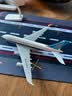 51cm空客A380南方航空原型仿真合金飞机模型民航儿童摆件收藏玩具 21cm A380南方航空 合金标配版（送30cm跑道+小车模） 实拍图