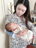 爱宝适婴儿手臂凉席喂奶凉袖宝宝手臂垫子新生儿轻薄枕袖蓝色秘境S215 实拍图