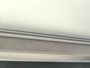 铭聚布艺（MINGJU）窗帘粘贴轨道免打孔飘窗门帘隔断滑轨顶装侧装超薄单轨白色1.5米 实拍图