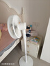 美的（Midea）【闪拆系列】一键闪电拆装直流变频家用语音电风扇一级能效轻音落地扇大风力卧室立式电扇SDJ30BC 实拍图