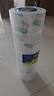 得力（deli）高品质高透明封箱胶带仓库打包胶带 60mm*100y*50um(91.4m/卷) 6卷/筒 办公用品防风胶带 30325 实拍图