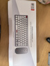 联想（Lenovo）无线蓝牙键盘鼠标套装可充电轻薄便携商务办公电脑iPad平板mac通用剪刀脚无线键盘无线键鼠套装 P211-灰黑色-键鼠套装【键鼠共用1个接收器】 无线蓝牙双模 实拍图