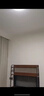 顺冠电脑桌台式卧室家用洞洞板书桌电竞书柜书架一体学习办公写字桌子 胡桃木色120CM【双层架+洞洞板】 实拍图