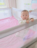M-CASTLE床围栏婴儿童床上挡板宝宝床边防摔床护栏三面拼接防夹防掉床围挡 银河灰 单面装 2.2米 实拍图