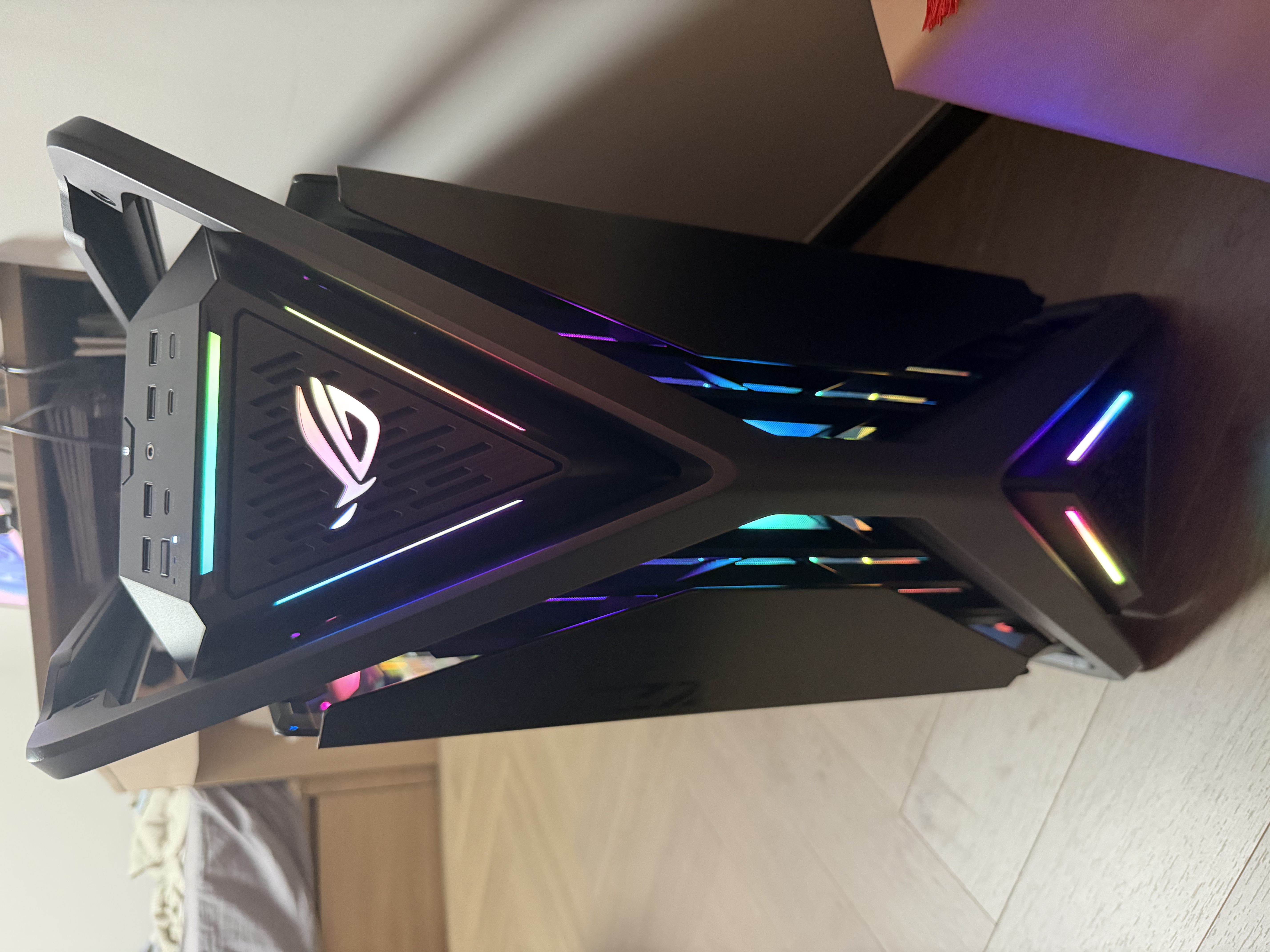 华硕AMD锐龙R9 9950X3D RTX5090/5080夜神显卡主机9800X3D主机ROG全家桶创世神游戏主机组装机电脑整机 R9 9950X3D+华硕RTX5090夜神丨六 实拍图