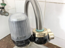 美的（Midea）水龙头过滤器家用厨房自来水净水器 活性炭12级精滤 可清洗 除氯除异味除垢 通用安装前置滤水器 1机1芯【可冲洗滤芯】活性炭增强版滤芯 实拍图