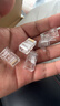 绿联超五类网线水晶头 超5类镀金工程级RJ45电脑千兆网络连接器 CAT5E非屏蔽8P8C水晶头100个 50246 实拍图