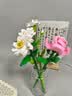 TaTanice积木花束拼装玩具儿童大颗粒手工diy永生花玫瑰花男女孩生日礼物 实拍图