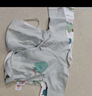 贝瑞加（Babyprints）新生儿衣服2件装男女宝宝半背衣纯棉长袖婴儿上衣亲肤柔软 黄52 实拍图