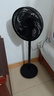 美的（Midea）【超级单品】七叶轻音立式电风扇家用柔风落地扇台式桌面小型风扇大风量节能摇头宿舍电扇 SAF30AB 实拍图