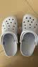 卡骆驰（CROCS）贝雅洞洞鞋男鞋女鞋轻便耐磨一脚蹬拖鞋休闲鞋百搭花园鞋|10126 卵石色-2V3 40 (250mm) 实拍图