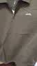 JEEP吉普短袖T恤男士凉感polo衫男潮牌宽松半拉链速干衣服男装咖啡2XL 实拍图