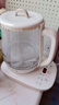 九阳（Joyoung）养生壶 1.5L煮茶器电热烧水壶开水壶 0胶水保温煮茶器玻璃花茶壶WY125 实拍图