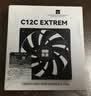 利民（thermalright）TL-C12C EXTREM 黑色12cm机箱风压扇 双滚珠轴承 4PIN串接PWM接头 1850转速 实拍图