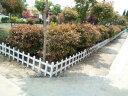 森岳 栅栏 护栏 PVC塑钢花园围栏栅栏花坛草坪护栏 社区幼儿园绿化护栏 纯白色40厘米 晒单实拍图
