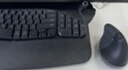 罗技（Logitech）Wave Combo 无线人体工学键鼠套装 垂直鼠标 无线蓝牙鼠标 办公键盘 无线键盘 蓝牙键盘 黑色 实拍图