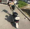 斯波兹曼电动自行车 爱玛电动车官方旗舰店京东长续航大踏板新国标电动车京东自营电瓶车代步车米色 实拍图
