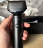 小适（showsee）电动往复式三刀头【性价比TOP】剃须刀净剃快速全身水洗便携刮胡刀送男友送父亲生日礼物 F601-BK 实拍图