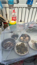 拜杰可折叠盖菜罩家用食物餐桌防尘防苍蝇餐桌饭菜罩子方形 70*50cm 实拍图