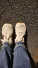 NEW BALANCE NB574官方休闲鞋女鞋复古舒适夏季透气网面礼物轻便百搭运动鞋 米白色 WL574RCF 39 (脚长25cm)尺码详询客服 实拍图
