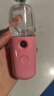 【出行必备】补水仪纳米喷雾器注氧便携脸部保湿小型蒸脸器冷喷手持加湿美容仪 2个装 白色+粉色 实拍图
