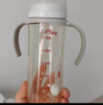 贝亲（Pigeon）自然成长翻盖直饮吸管 大童奶瓶330ml 经典款 18月+  AA278 实拍图