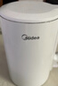 美的（Midea）电热水壶烧水壶价保618泡茶0涂层食品级304不锈钢自动断电双层防烫全钢无缝1.5L容量 MK-HJ1566 实拍图