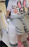 灏琦移动马桶老年人坐便器老人孕妇卧室内马桶便携坐便椅成人用便盆 增高款【柔软坐垫+靠背】-轻奢蓝 实拍图