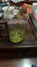 办公室绿茶玻璃杯个人专用月牙杯高端一体式过滤泡茶杯茶水分离杯 【透明】绿茶杯400ml1只 实拍图
