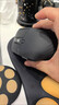 罗技（Logitech）大师系列 MX Master 3S 无线蓝牙鼠标 人体工学 办公 静音鼠标 高端 石墨黑 带无线接收器 实拍图