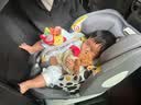 袋鼠爸爸（EURO KIDS）安全座椅婴儿0-12岁360度旋转儿童车载座椅新国标星途pro星空灰 实拍图